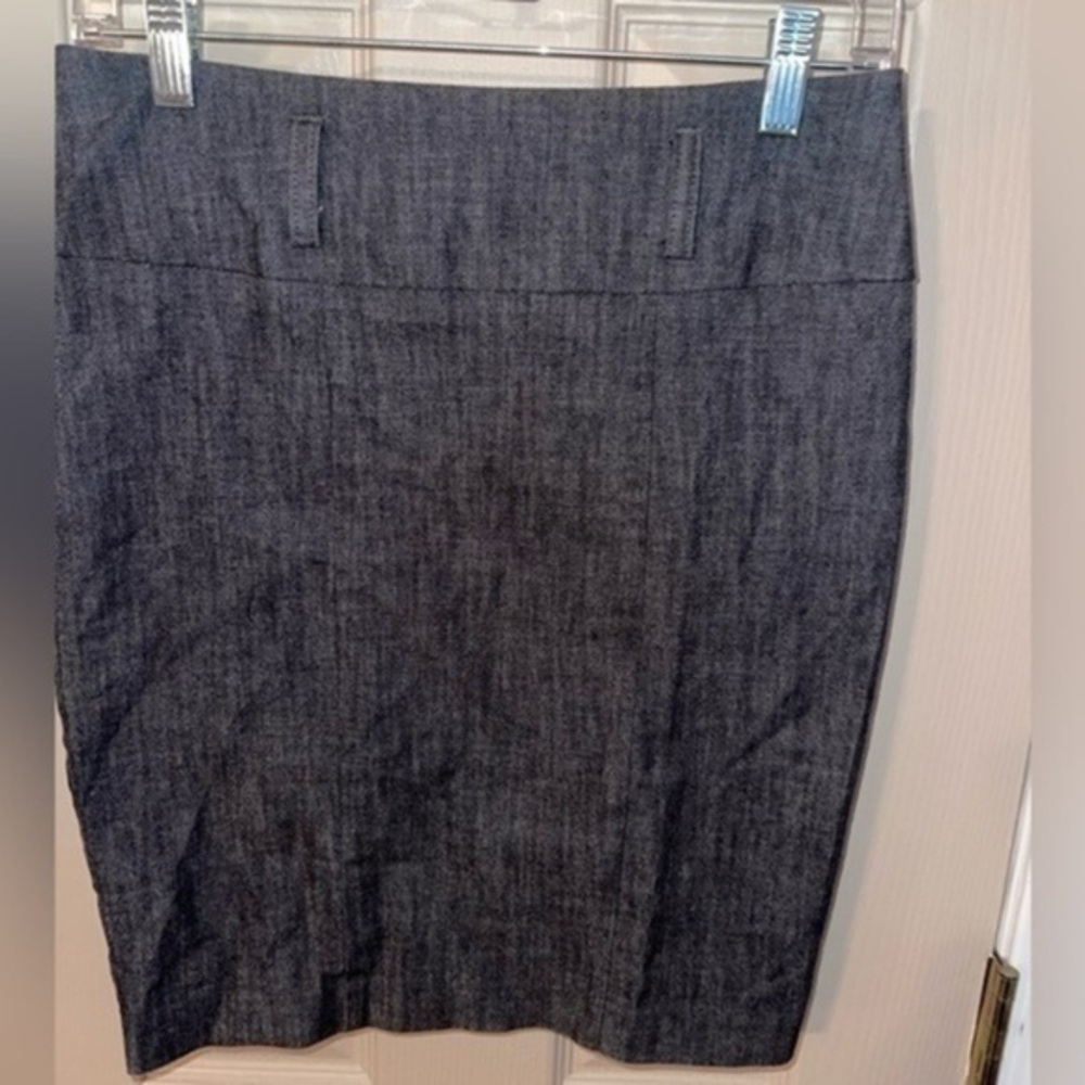 Heartsoul Black Stretch Denim Pencil Skirt​